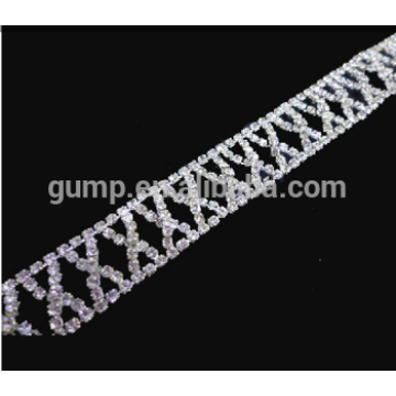 rhinestone shoulder chain crystal trim